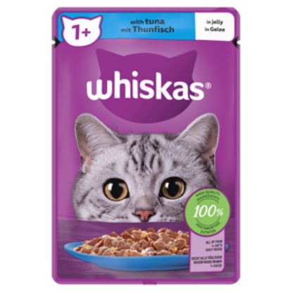 Picture of Whiskas Pouch Tuna in Jelly 85g x28